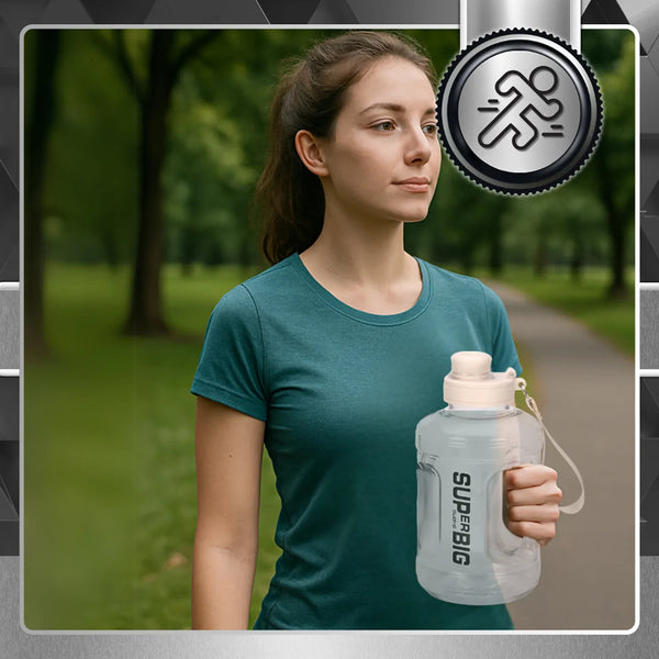 Sportinis gertuvė balta Tritan 1600 ml TRESSARI G30