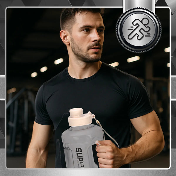 Sportinis gertuvė balta Tritan 1600 ml TRESSARI G30
