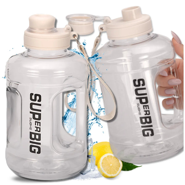 Sportinis gertuvė balta Tritan 1600 ml TRESSARI G30