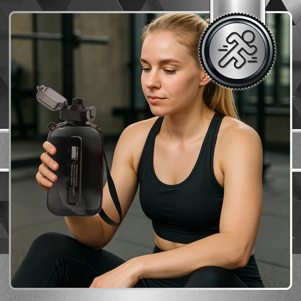 Sportinė gertuvė juoda PC 750 ml TRESSARI G31