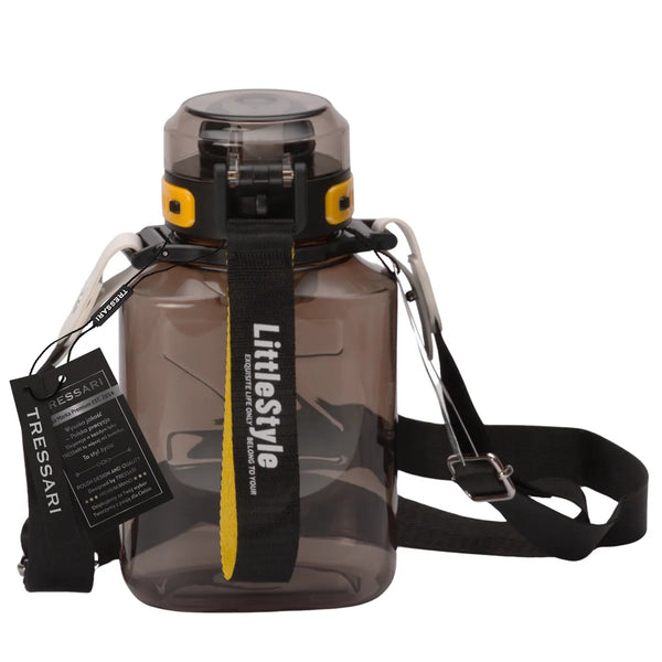 Sportinis vandens butelis juodas Tritan 920 ml TRESSARI G32