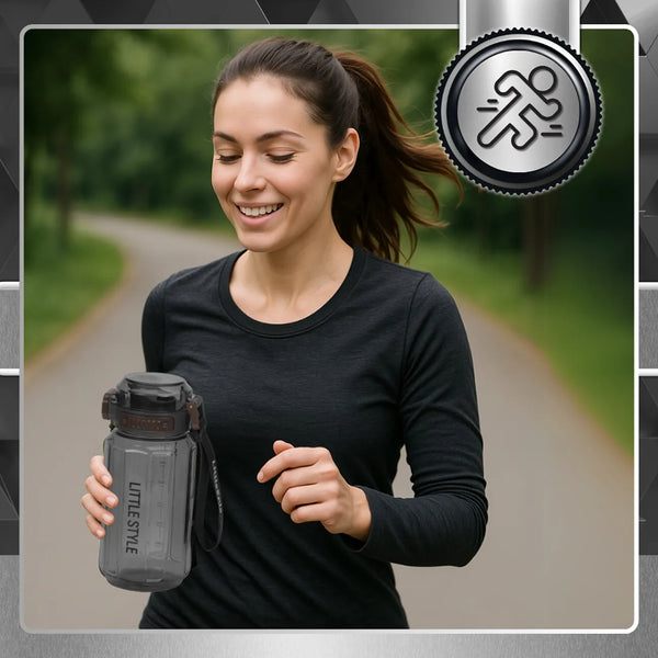 Sportinis gertuvė juoda Tritan 730 ml TRESSARI G33