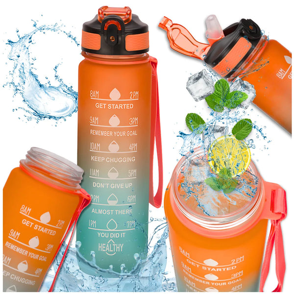 Sportinė gertuvė 1 l PC TRESSARI, BPA Free G3