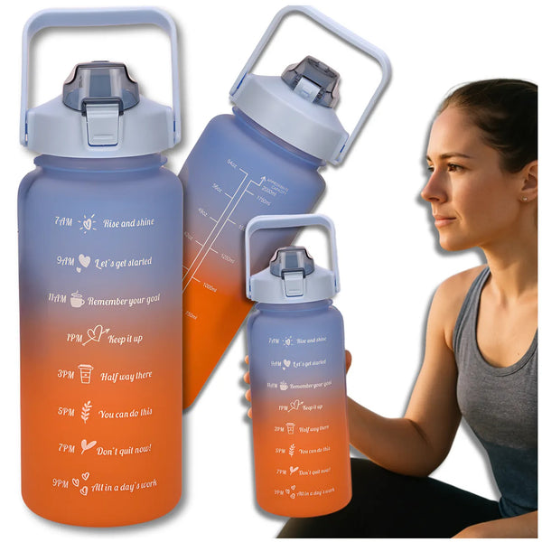 Sportinė gertuvė 2 l mėlyna/oranžinė PC TRESSARI G5
