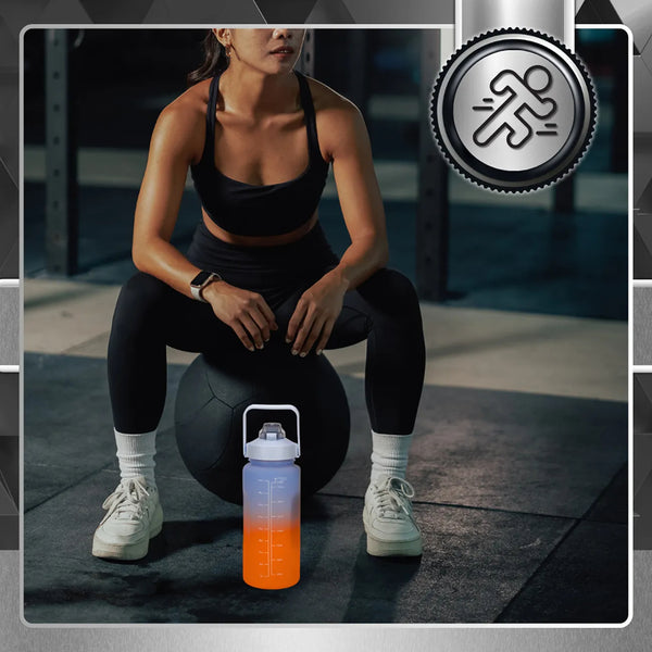 Sportinė gertuvė 2 l mėlyna/oranžinė PC TRESSARI G5
