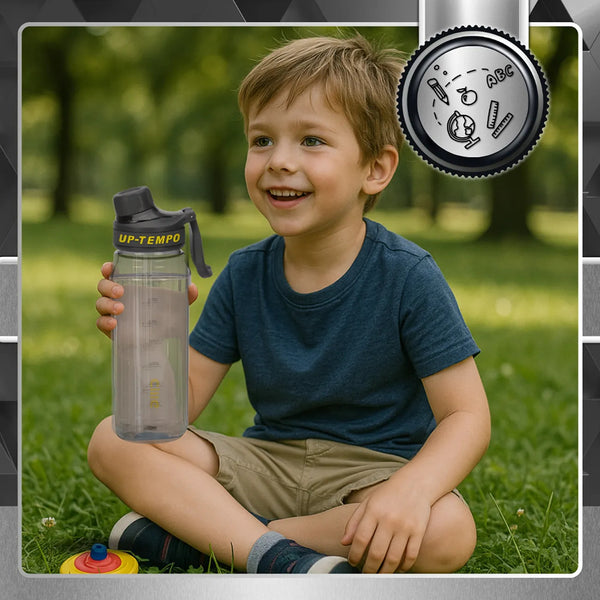 Sportinė gertuvė juoda Tritan 860 ml TRESSARI G9
