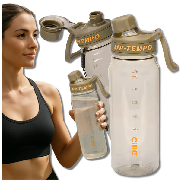 Sportinė gertuvė žalia Tritan 860 ml TRESSARI G10