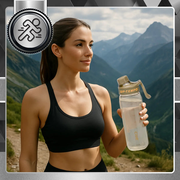 Sportinė gertuvė žalia Tritan 860 ml TRESSARI G10