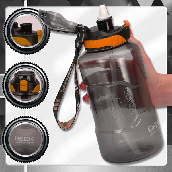 Sportinė gertuvė juoda Tritan 1500 ml TRESSARI G11