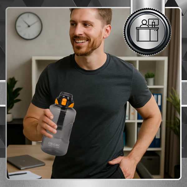 Sportinė gertuvė juoda Tritan 1500 ml TRESSARI G11