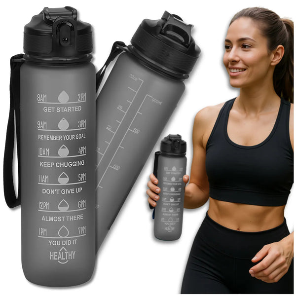 Sportinis gertuvė 1 l PC, juoda TRESSARI G13