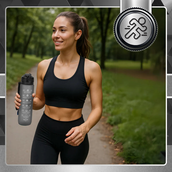 Sportinis gertuvė 1 l PC, juoda TRESSARI G13
