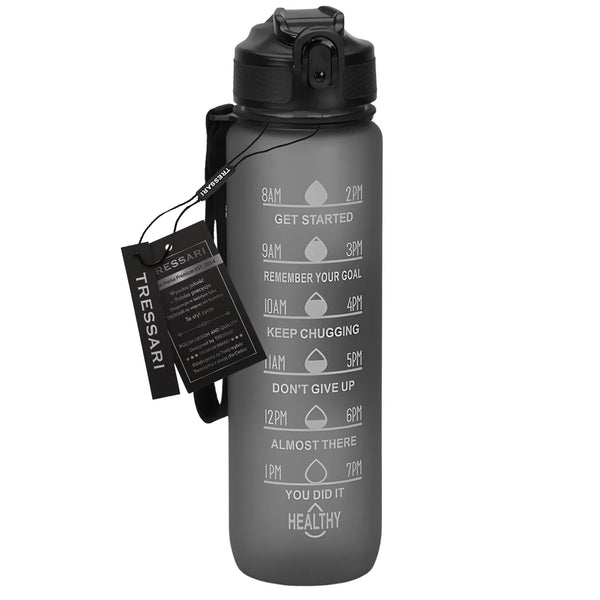 Sportinis gertuvė 1 l PC, juoda TRESSARI G13