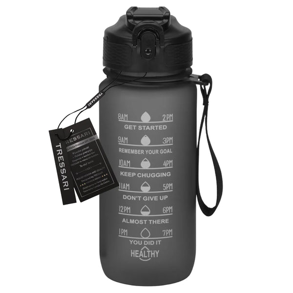 Sportinė gertuvė juoda Tritan TRESSARI 600 ml G20