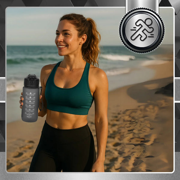 Sportinė gertuvė juoda Tritan TRESSARI 600 ml G20