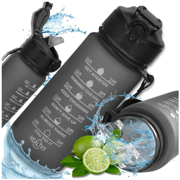 Sportinė gertuvė juoda Tritan TRESSARI 600 ml G20