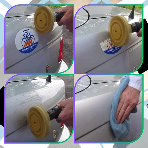 Guminis klijų šalinimo diskas 100 mm + adapteris A59
