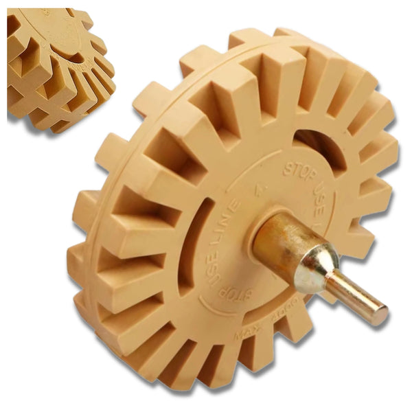 Guminis klijų šalinimo diskas 100 mm + adapteris A59