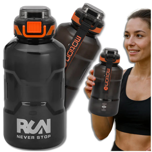 Sportinis gertuvė juoda PC TRESSARI 1500 ml G25