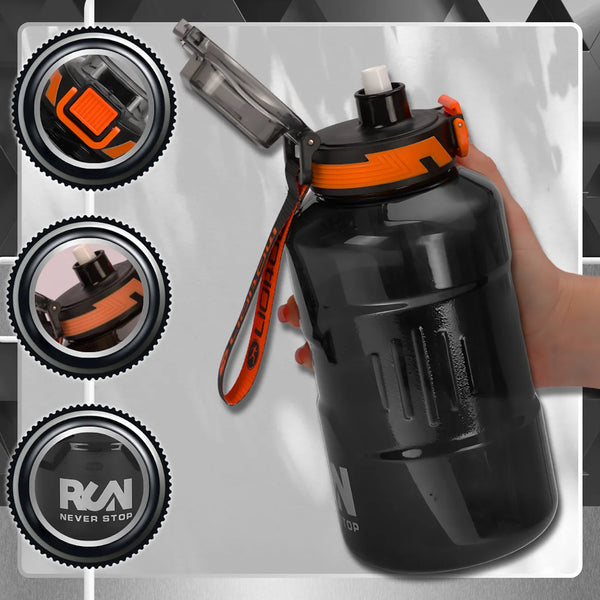 Sportinis gertuvė juoda PC TRESSARI 1500 ml G25