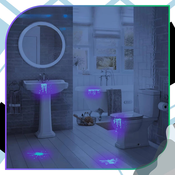 UV LED žibintuvėlis juodas aliuminis 395 nm Z9