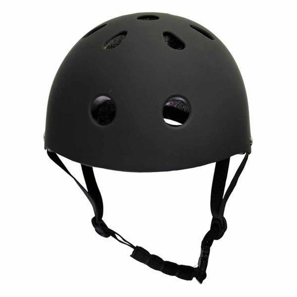 Vaikiškas reguliuojamas dviratininko šalmas Trike Fix su LED, M (55–58 cm), juodas