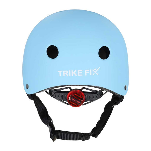 Vaikiškas reguliuojamas dviratininko šalmas Trike Fix su LED, M (55–58 cm), mėlynas