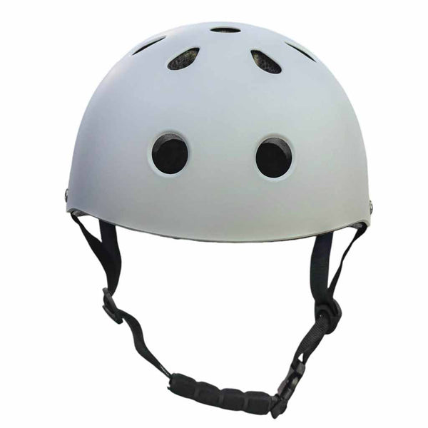 Vaikiškas reguliuojamas dviratininko šalmas Trike Fix su LED, M (55–58 cm), tamsiai pilkas