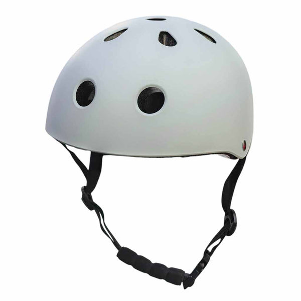 Vaikiškas reguliuojamas dviratininko šalmas Trike Fix su LED, M (55–58 cm), tamsiai pilkas