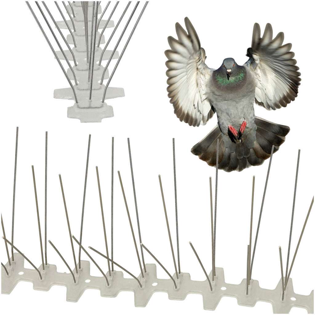 Metaliniai paukščių (balandžių) atbaidymo spygliai 50 × 11 × 4 cm I10