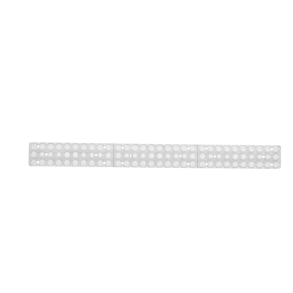 Tankūs plastikiniai paukščių atbaidymo spygliai, balti, 8 vnt., 43 cm
