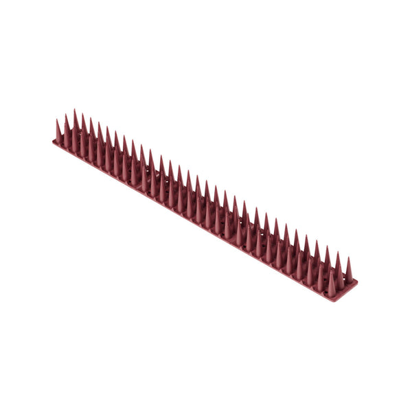Plastikinė tanki ruda paukščių atbaidymo juosta (spygliukai), 8 vnt., 43 cm I22