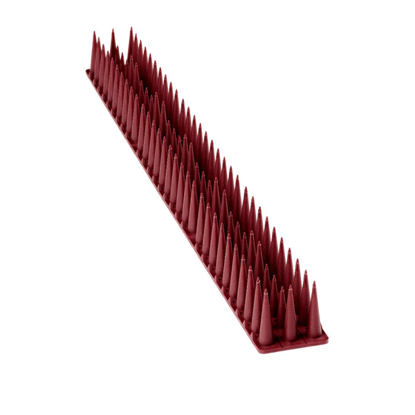 Plastikinė tanki ruda paukščių atbaidymo juosta (spygliukai), 8 vnt., 43 cm I22
