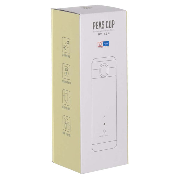 Termo puodelis su snapeliu ir LED ekranu, 350 ml, rožinis N114