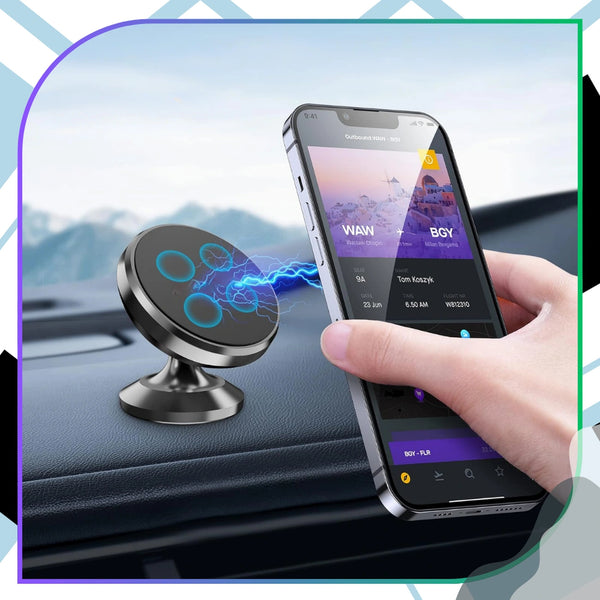 Universalus magnetinis automobilinis telefono laikiklis A12
