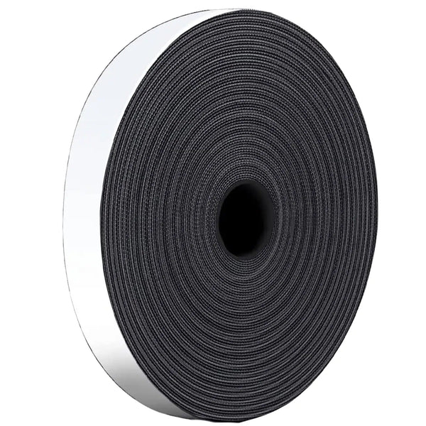 Lipni Velcro juosta juoda 2,5 cm 5 m (komplektas) B10