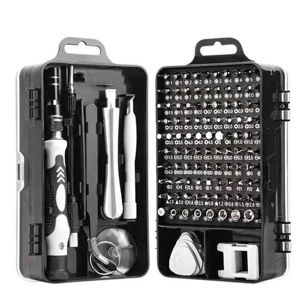 Precizinių atsuktuvų rinkinys 115in1 CR-V TORX A66