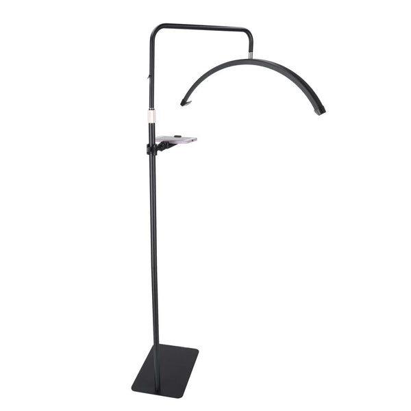 LED lempa blakstienų priauginimui 36 W, reguliuojama, bešešėlinė, lanko formos, juoda R13