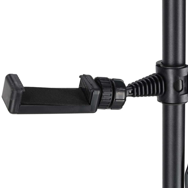 LED lempa blakstienų priauginimui 36 W, reguliuojama, bešešėlinė, lanko formos, juoda R13