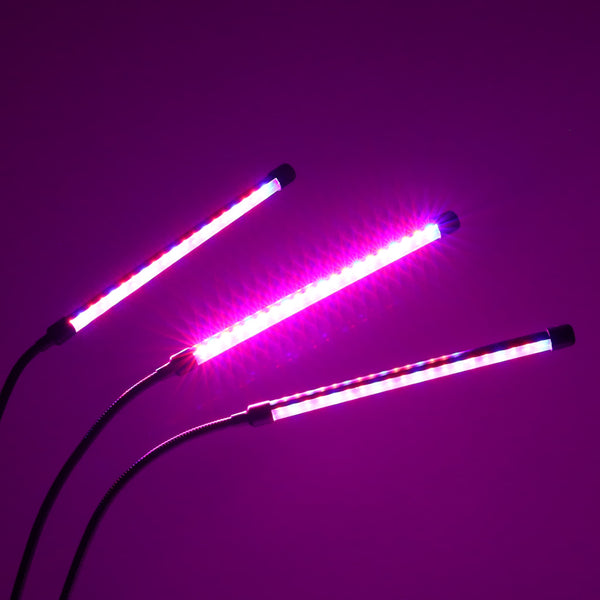 LED augalų auginimo lempa – panelė su 3 lemputėmis N27