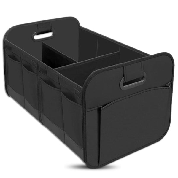 Sulankstomas bagažinės organizatorius, juodas, 58×37×32 cm A225