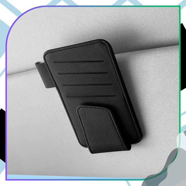 Mini automobilio organizatorius, juodas, eko oda A229