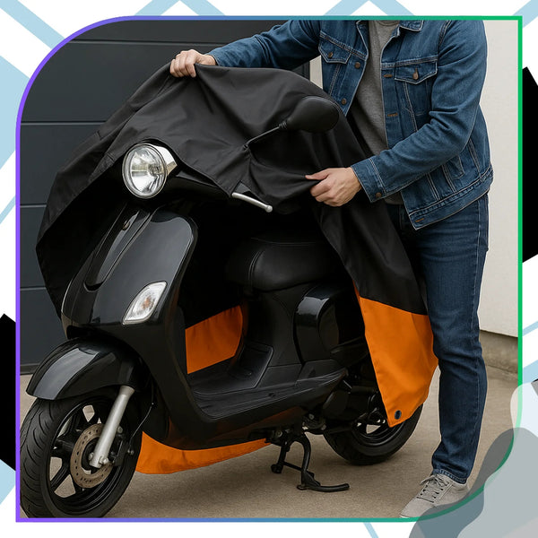 Vandeniui atsparus uždangalas motociklui XL 230x90x125 D67