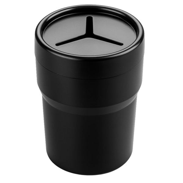 Mini automobilinis šiukšliadėžės dėklas, juodas A191
