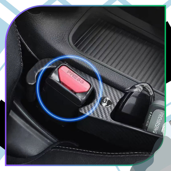 Automobilinis organizatorius juodas tarp sėdynių A155