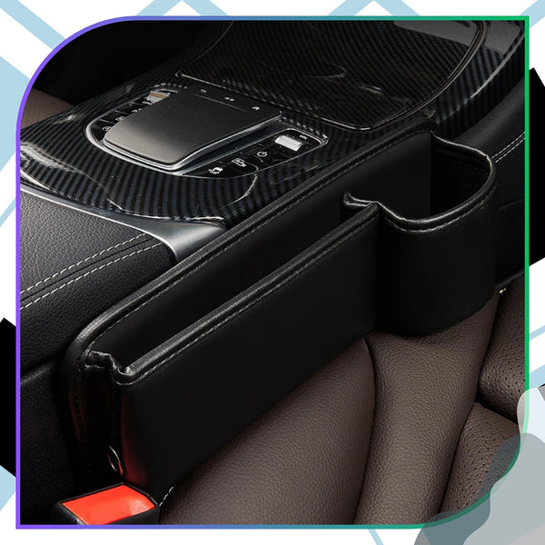 Automobilinis sėdynių tarpo organizatorius PVC, kairė A204