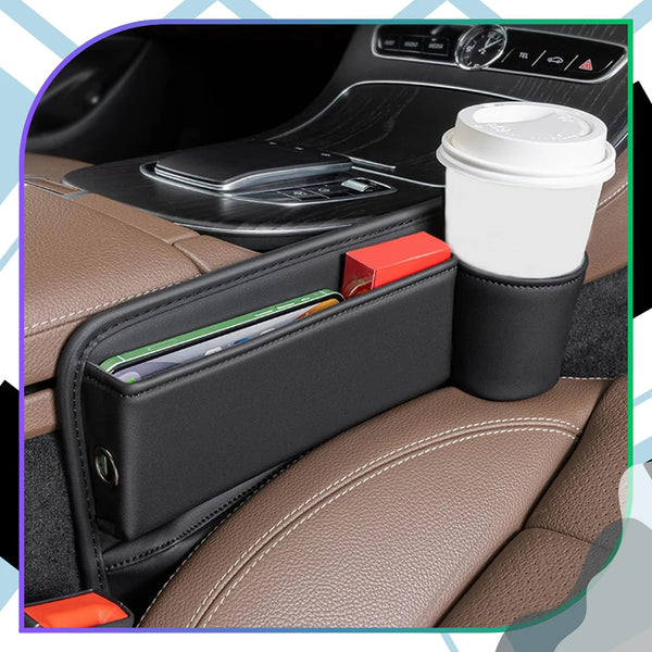 Automobilinis sėdynių tarpo organizatorius PVC, kairė A204