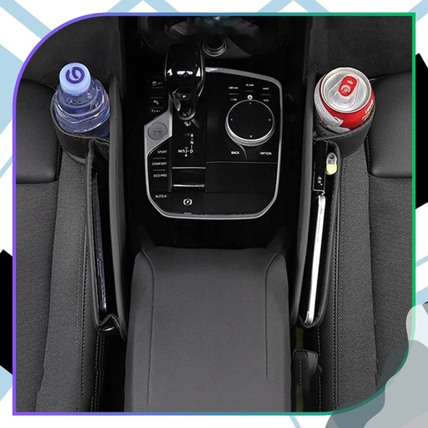 Automobilinis sėdynių tarpo organizatorius PVC, kairė A204