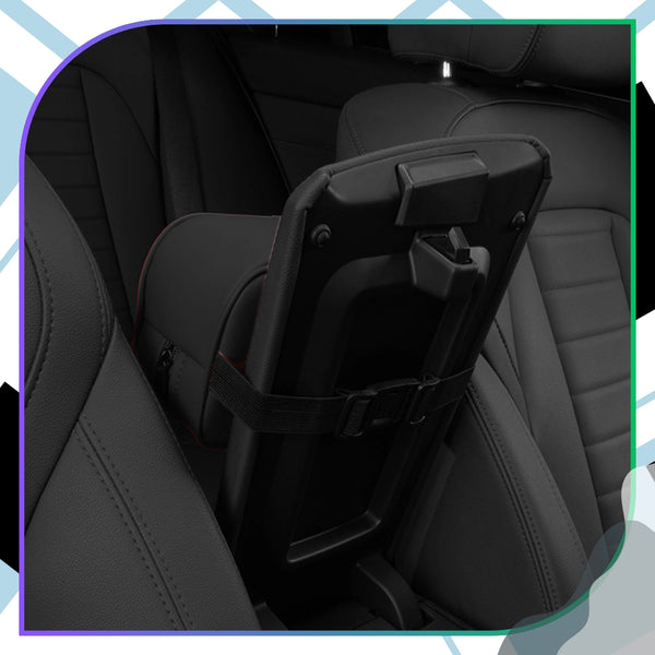 Juodas ekoodos servetėlių dėklas automobiliui A209