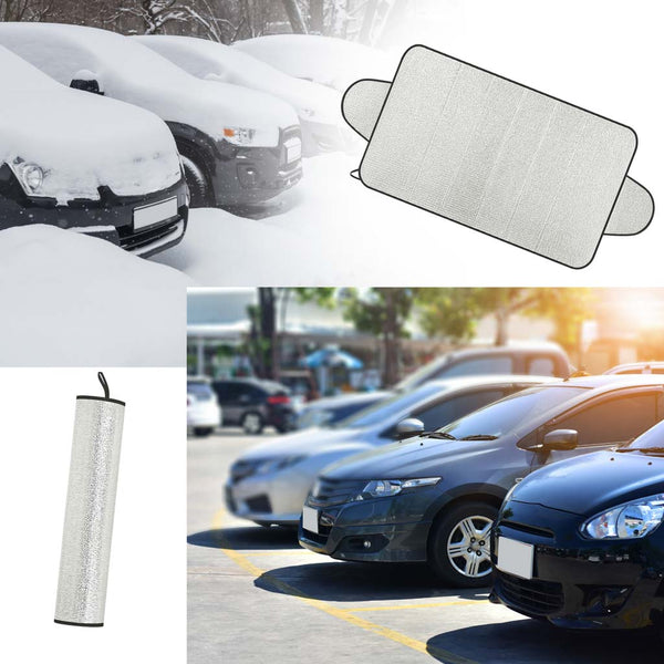 Automobilio priekinio stiklo uždangalas nuo šalčio ir saulės M49